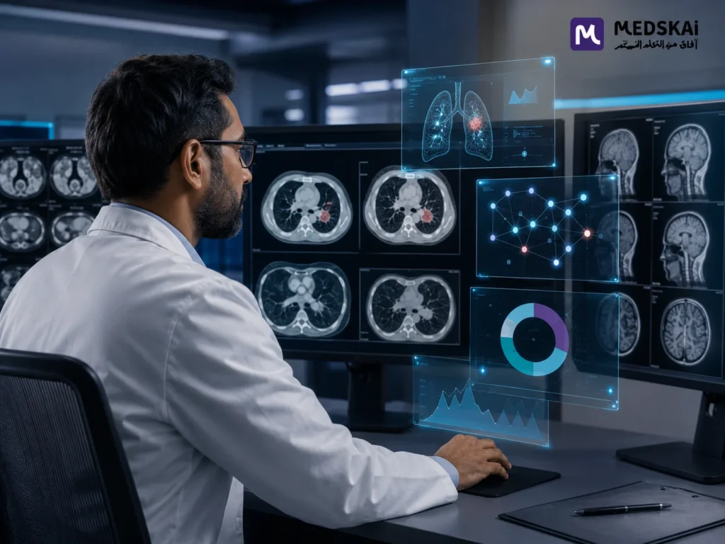 Artificial intelligence in radiology supporting a radiologist during image interpretation